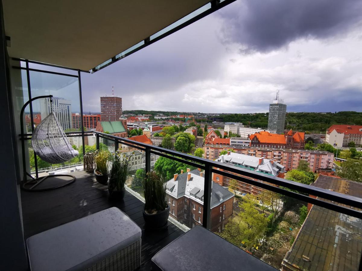 Walowa Tower Apartments Gdansk Luaran gambar