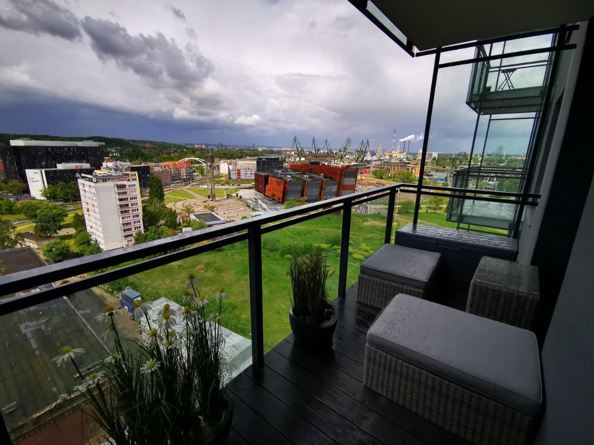 Walowa Tower Apartments Gdansk Luaran gambar